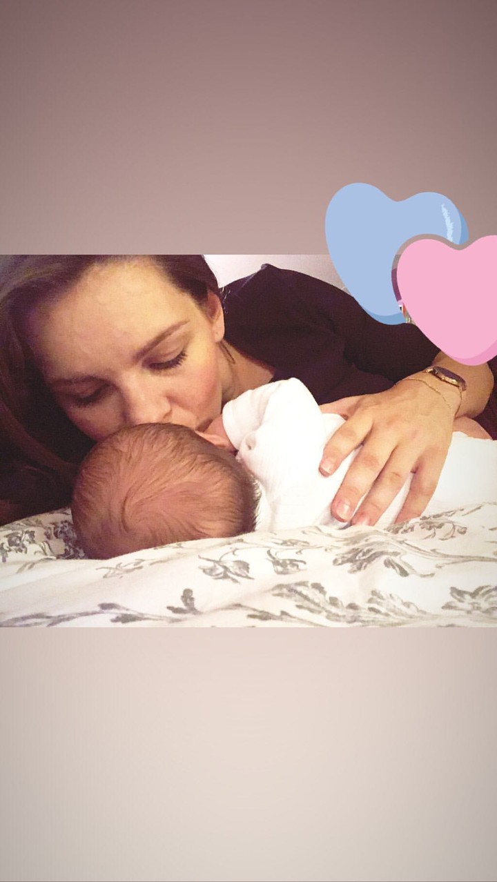 Monika Horváthová a jej prírastok - malá Melánia